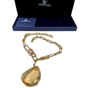SWAROVSKI PARALLELE DESERT GLOW PENDANT